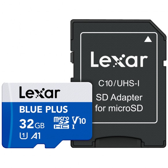 Lexar microSD Blue Plus 32GB UHS-I V10 